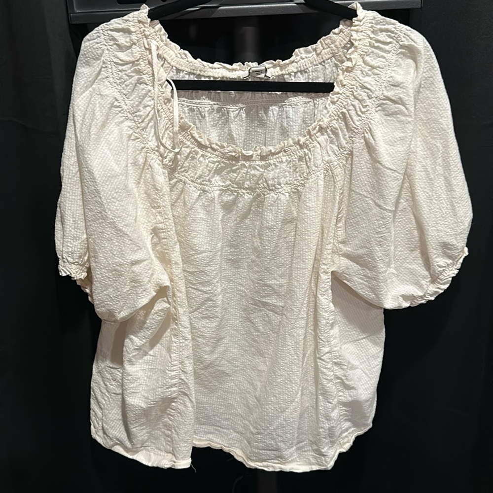 Free Assembly Ruffle Shirt